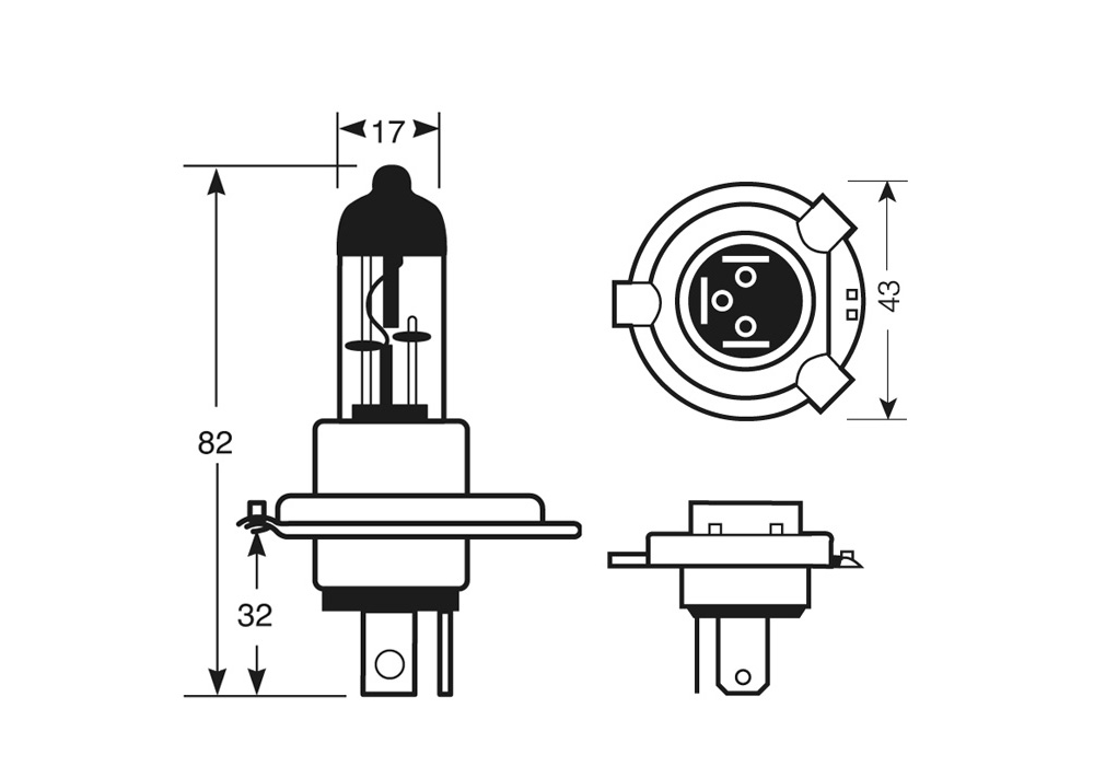 Hb2 halogen store bulb